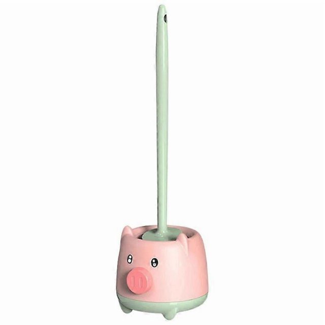 Toilet Bowl Brush and Holder, Compact Toilet Bowl Cleaning Brush Set