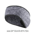 thumbnail image 3 of Running Headband Windproof Ear Muffs Riding Head Protector Hearing Protection Face Guard Motor Supplies Motorcycle Accessories Gray, 3 of 6