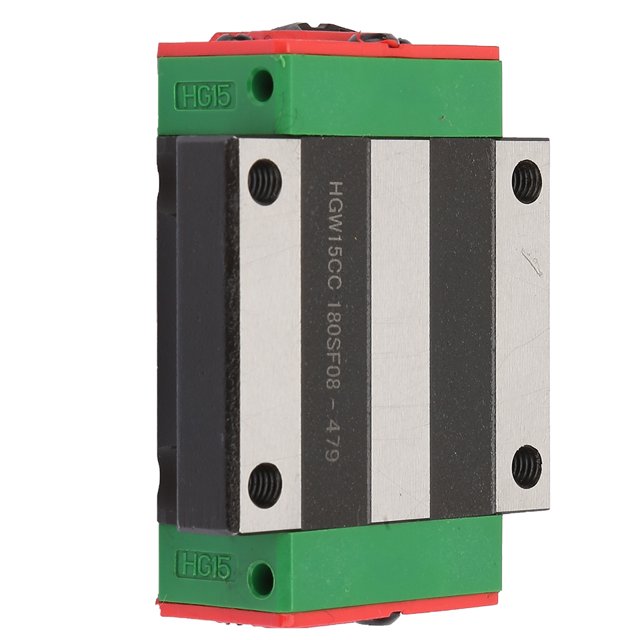 Bloque deslizante de riel, 1 pieza HGW15CC Guía lineal Guía deslizante Carro de riel lineal Multifuncional