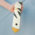 thumbnail image 2 of Aloha Tropical Tie - Hawaiian Floral & Palm Print Satin Necktie, Wrinkle-Free, 58.3" Length, Great for Beach Vacations & Weddings, 2 of 6