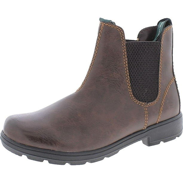 Eastland Womens Baja Chelsea Boot 7.5 Brown Walmart