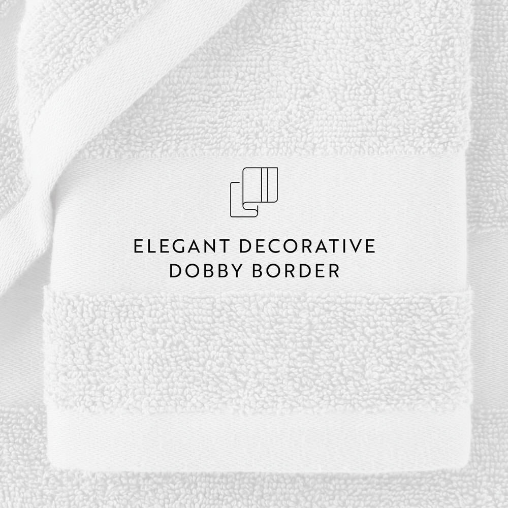 Noble Linens 6 pack Cotton Washcloths