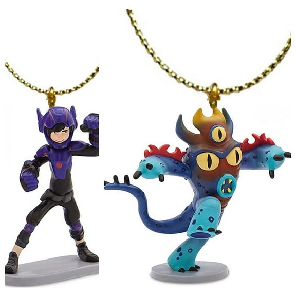 Fred & Hiro Hamada PVC Ornament Figurine Figure Charm 3” Dangler Big Hero New