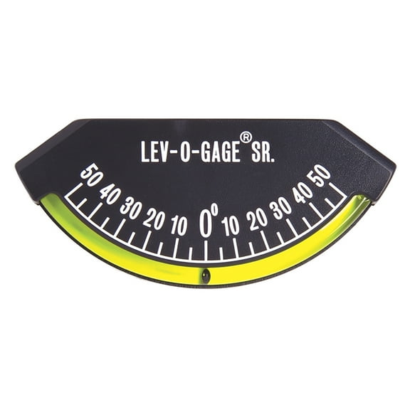 Industrial Lev-o-Gage Sr (Degrees Model). - Glass Tube Inclinometer