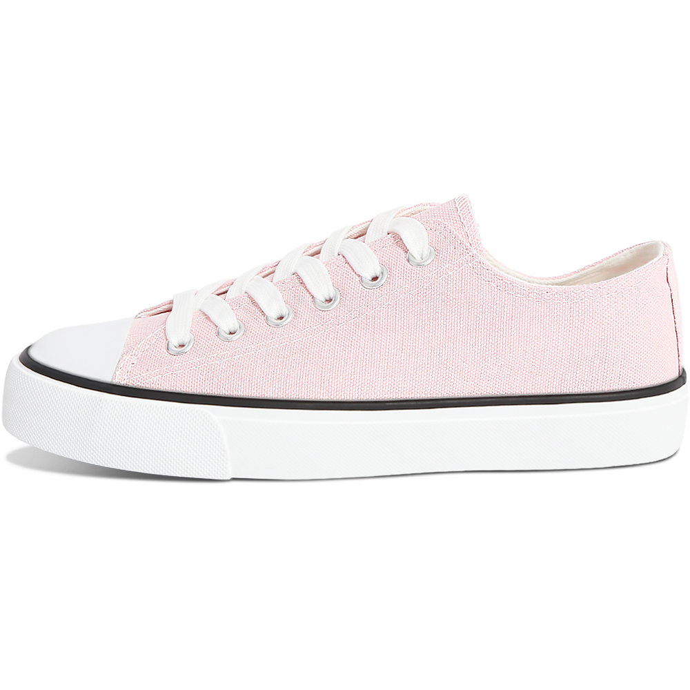 Aomais Women's Canvas Lace-Up Sneakers photo 7
