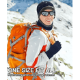 thumbnail image 4 of Genérico Conjunto de Invierno 3 Piezas Color Azúl Marino -Navy- con Gorro de Punto Forrado, Bufanda Cuello de Forro Polar y Guantes Táctiles Antideslizantes para Hombre y Mujer., 4 of 8