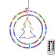 thumbnail image 4 of Luces Anillo Navideña Remotas Cortina Ventana Navidad (estrella Colorida), 4 of 8