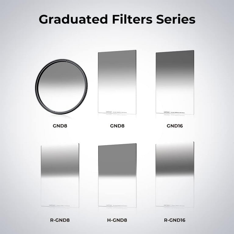 K&F Concept 67mm Soft GND8 (3 Stop) Lens Filter Soft Graduated - Main Image