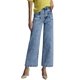 thumbnail image 4 of Pantalones vaqueros elegantes, rectos, de cintura alta, holgados, azul, talla 18, 4 of 7