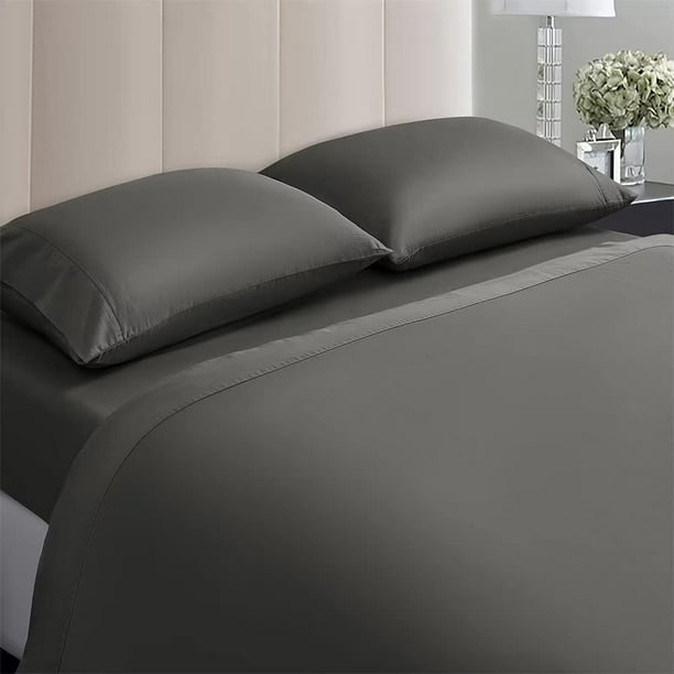 SAKIAO Luxury Sheets 1000 Thread Count 100 Cotton Sheets, Very Thick
