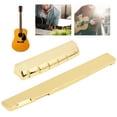 thumbnail image 3 of Guitar Nut and Saddle Set Metal Acoustic Brass 6 String Musical Instrument AccessoriesNut Match 72 Saddle, 3 of 14