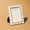 White-4X6, variant on White 4x4 Wavy Beaded Trim Picture Frame