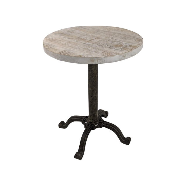 Mesa Carolina Classic Colton ajustable de madera flotante y hierro