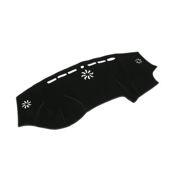 Unique Bargains Dash Cover Interior Non-Slip Dashboard Carpet Mat Pad for Chrysler 300c 2011-2017 Polyester Black