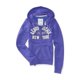 thumbnail image 1 of Sudadera con capucha Aeropostale con apliques arqueados para mujer color morado mediano, 1 of 1