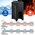 Costway 4 Pack Insulated Beverage Server/Dispenser 5 Gallon