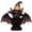B, variant on Halloween Decorative Night Light Gothic Witch Hat Halloween Decorations Colorful Wizard Hat Lamp