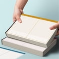 thumbnail image 5 of Steno Pads, 6.8" x 9.8" Tearable Steno Notebooks, B5 Horizontal Tear-off Notepad, Gregg Rule for Lists, 20 Sheets/40 Pages, White Paper, Take Notes for Study, College, Work, Office,Yellow, 5 of 6