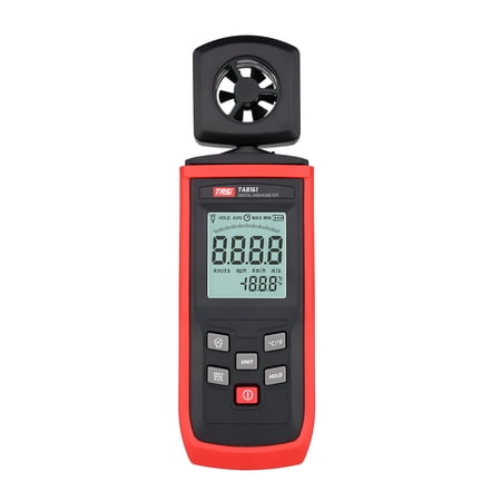 TASI TA8161 Digital Anemometer High Handheld Anemograph Wind Velocity Indicator Air Velocity Air Temperature Measurement