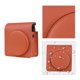 thumbnail image 5 of Funda elegante para cámara instantánea SQUARE SQ1, hecha en cuero PU, incluye correa ajustable, disponible en vibrante naranja., 5 of 6