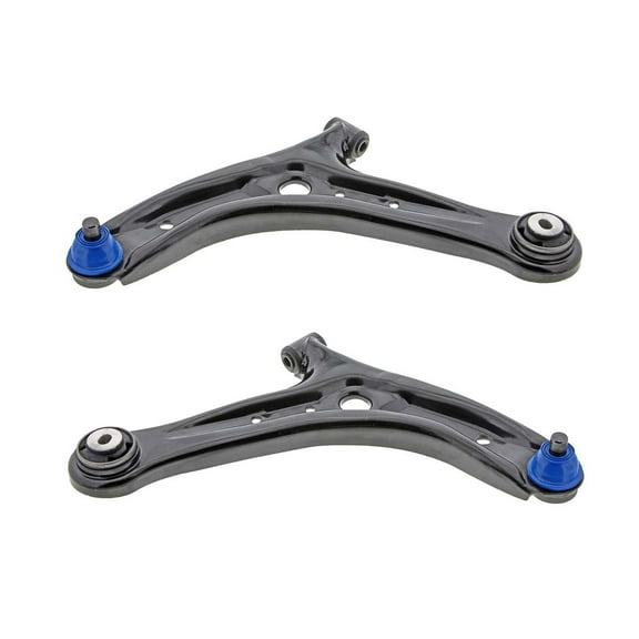 AutoShack Front Lower Control Arms and Ball Joint with Bushings Replacement for 2011-2019 Ford Fiesta 2-PC Set