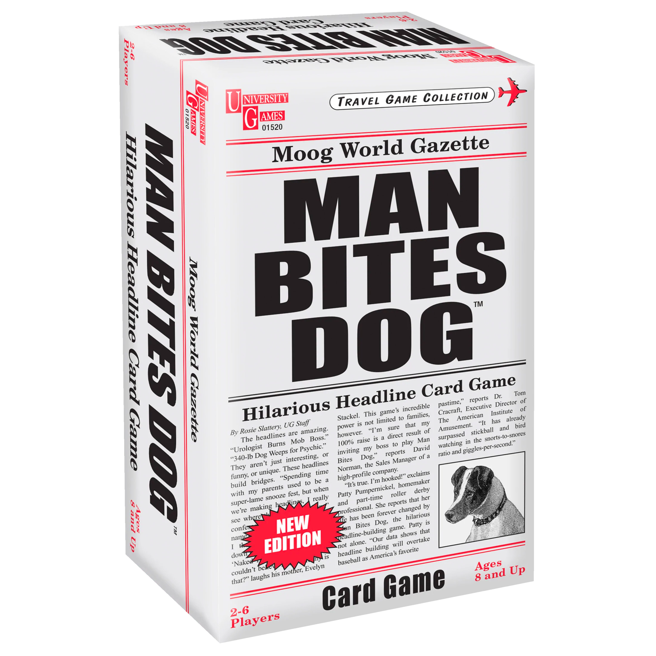 Moog World Gazette Man Bites Dog Game, Man Bites Dog Deluxe, 54 OFF