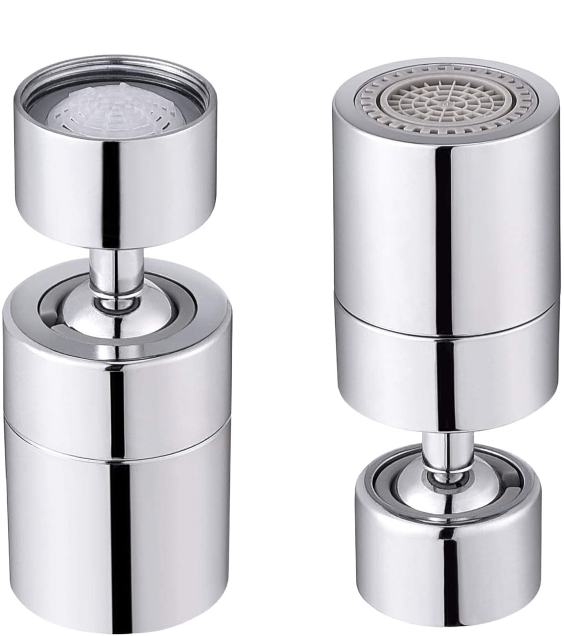 Faucet Aerator Kitchen water filter Sprayer adjustble big angle Kitchen Sink accessories Dual Brass Swivel Ball Tap Convenient ,Easy to Use