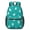 Maltese Blue Pattern, variant on Dog Paw Print and Bone Black Pattern 17" School Backpacks for Teens,Waterproof Oxford Fabric,S-Shape Padded Straps for School,Travel,Hiking,Camping