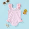 thumbnail image 5 of Younger Tree Sleeveless Beach Bikini One Piece Swimsuit, Size 4-5T, 5 of 7