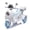Blue, variant on iRerts 12V Kids Ride on Motorcycle, Level Up 2 Seater Kids Electric Motorcycle with Bluetooth, Music, USB Port, Portable Storage Hooks, Oversized Trunk, 3 Wheel Kids Motorcycle for Girls Boys, Beige