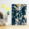 thumbnail image 6 of FMSHPON Cherry Blossom Flower Watercolor Clipboard Hardboard Wood Nursing Clip Board and Pull for Standard A4 Letter 13x9 inches, 6 of 8