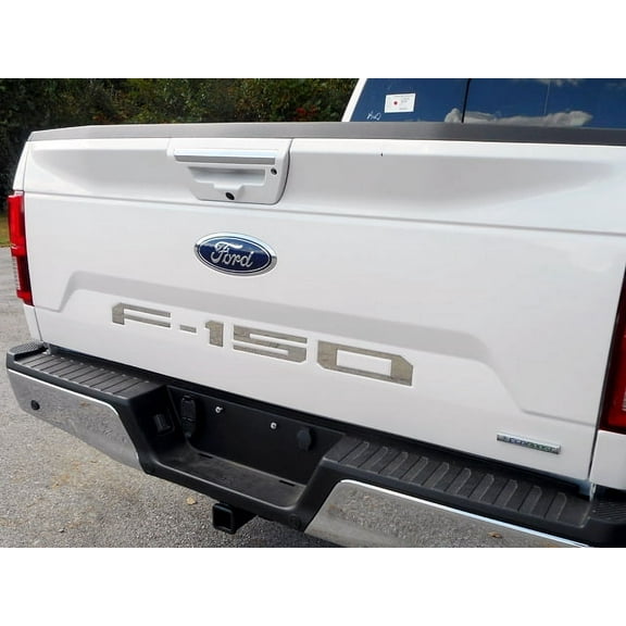 Stainless Steel Graphic Emblem 5Pc Fits 2018-2020 Ford F-150 SGR58308 QAA