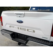 Stainless Steel Graphic Emblem 5Pc Fits 2018-2020 Ford F-150 SGR58308 QAA