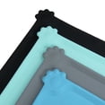 thumbnail image 3 of Silicone Waterproof Dog Cat Pet Feeding Mats, Non Slip, Easy Clean Pet Dog Cat Bowl Mats Placemat (18.5" x 11.5") Grey, 3 of 5