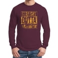 thumbnail image 5 of UGP Campus Apparel Straight Outta Washington Long Sleeve T-Shirt - Large - Maroon, 5 of 6