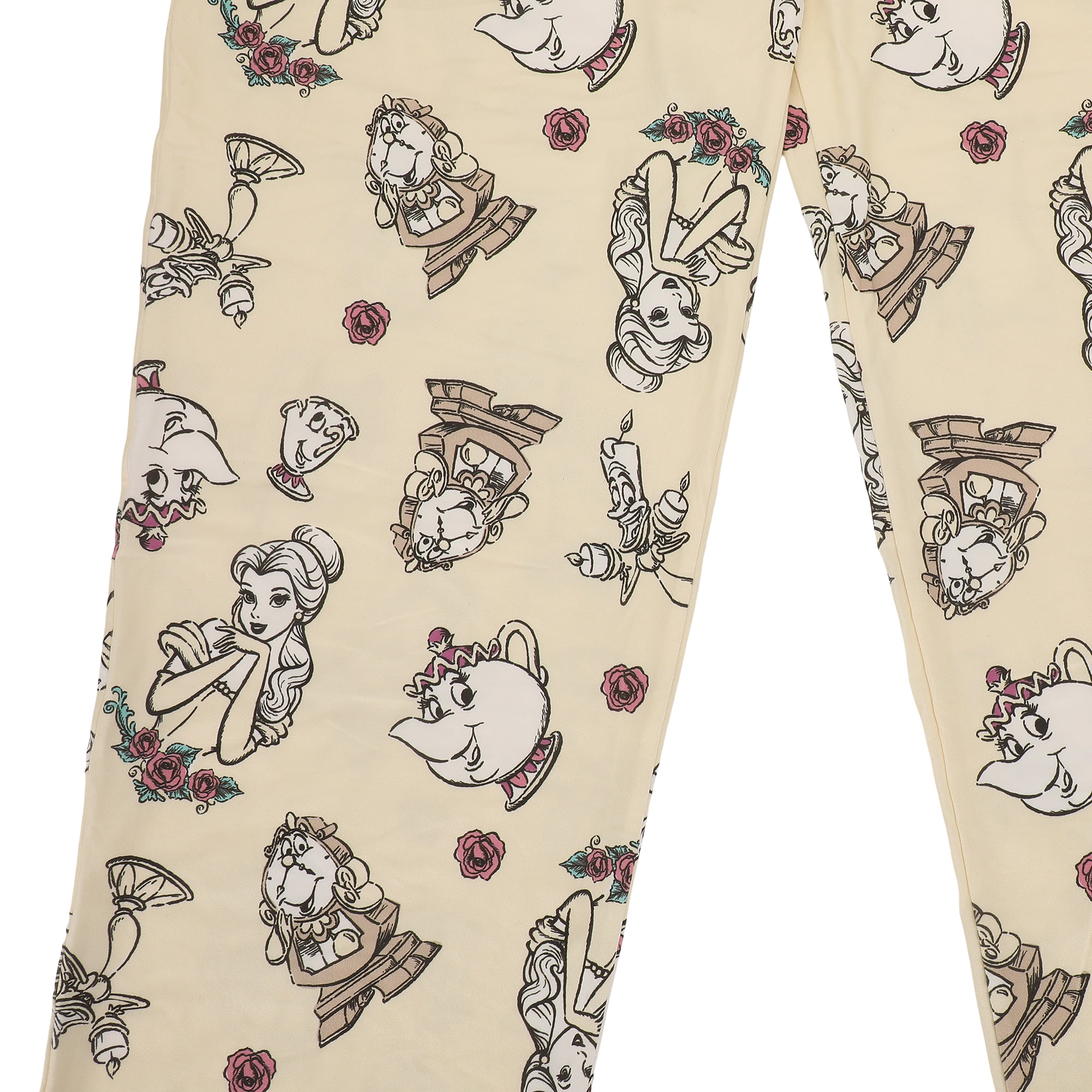 d*7様 beauty:beast multi Pocket pants Disney's Beauty & the Beast Women's Sleep Pajama Pants - Walmart.com