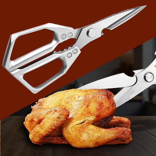 Cqxid Polishing Stone Under $10 Home & Garden Cutter Practical Stainless Multifunctional Kitchen Scissors For Home Use Facilitate Convenient Cooking Life