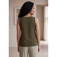 thumbnail image 2 of Ellos Plus Size 3-Pack Sleeveless Tank, 2 of 6