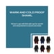 thumbnail image 2 of Minnieouse Poncho grueso de otoño e invierno para mujer, capa portátil para mantener el calor, chal cálido para fiestas, vestirse para viajes diarios Abrigos y chamarras Caqui Minnieouse AP013379-03, 2 of 6