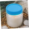 thumbnail image 4 of 10pcs Bottle Lids Jar Lids Bottle Protectors Plastic Sealing Lids Plastic Lids for Jar Kitchen Jars Protectors Jar Drinking Lids Jar Tops Vjars Lids, Yellow, 4 of 9