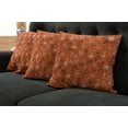 thumbnail image 5 of Ambesonne Orange Throw Pillow Cover 4 Pack, Western Aztec Forms, 18", Red, 5 of 5
