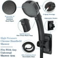 High Pressure Handheld Shower Head with 3 Spray Settings and On/Off