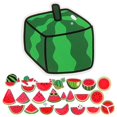 thumbnail image 3 of 50Pcs Summer Watermelon Stickers Party Fruit Stickers Adorable Watermelon Decals Birthday Party Stickers, 3 of 4