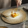 thumbnail image 4 of Flat Tray High-grade Luxury Steak Dinner Plate Household Creative Tableware High Temperature Ceramic Dessert Salad Plate, 4 of 7