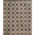 thumbnail image 2 of SAFAVIEH Mosaic Amilia Geometric Area Rug, Brown/Cream, 8' x 10', 2 of 5