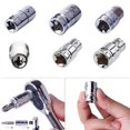 thumbnail image 3 of 1/4 3/8 1/2 Ratchet Socket Adapter Socket Hex Bit Holder Converter, 3 of 8