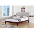 thumbnail image 3 of Berkley Cherry with Gray Headboard Bed, 3 of 3