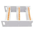 thumbnail image 4 of 3-Tier 36 Slots Multiple Cell Phone Stand Rack, PVC Mobile Phone Holder (36 Slots), White Cell Phone Storage Organizer, 4 of 25