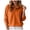 Orange, variant on Womens Long Sleeve Tops Crewneck Sweatshirts Pleated Front Sweaters Plain Shirts Trendy Side Split Fall Outfits Women's Casual Tops,Red,XXXXXL