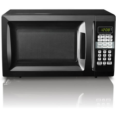 Hamilton Beach 0.7 Cu. Ft. Black Microwave Oven (Best Microwave Oven For Baking In India)